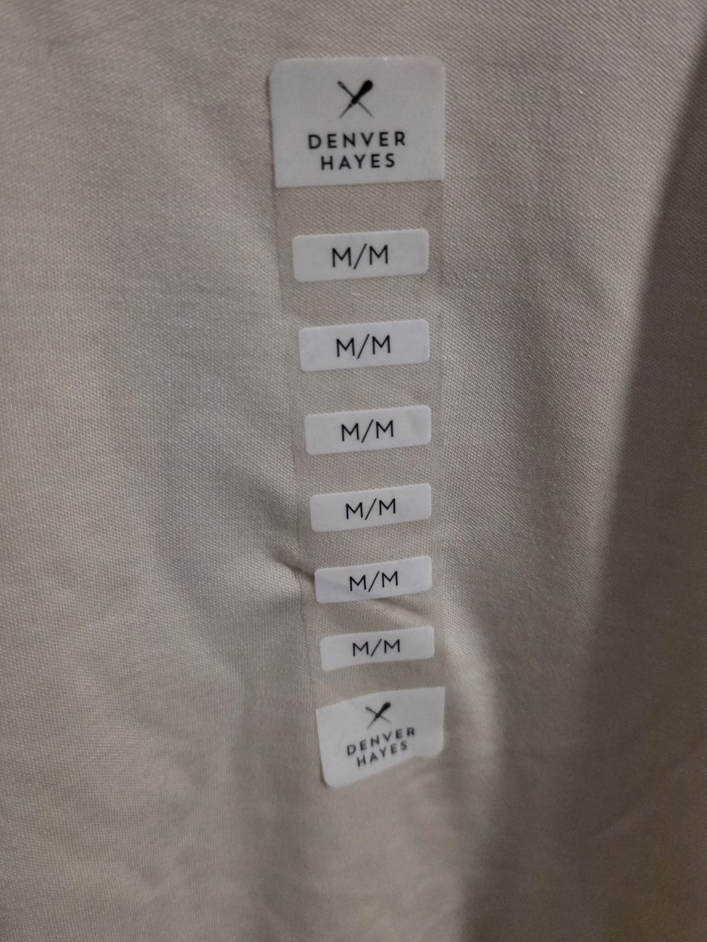 Denver Hayes Oatmeal Heather Long Sleeve Top Puff Sleeve Size Medium NWT - Picture 5 of 10